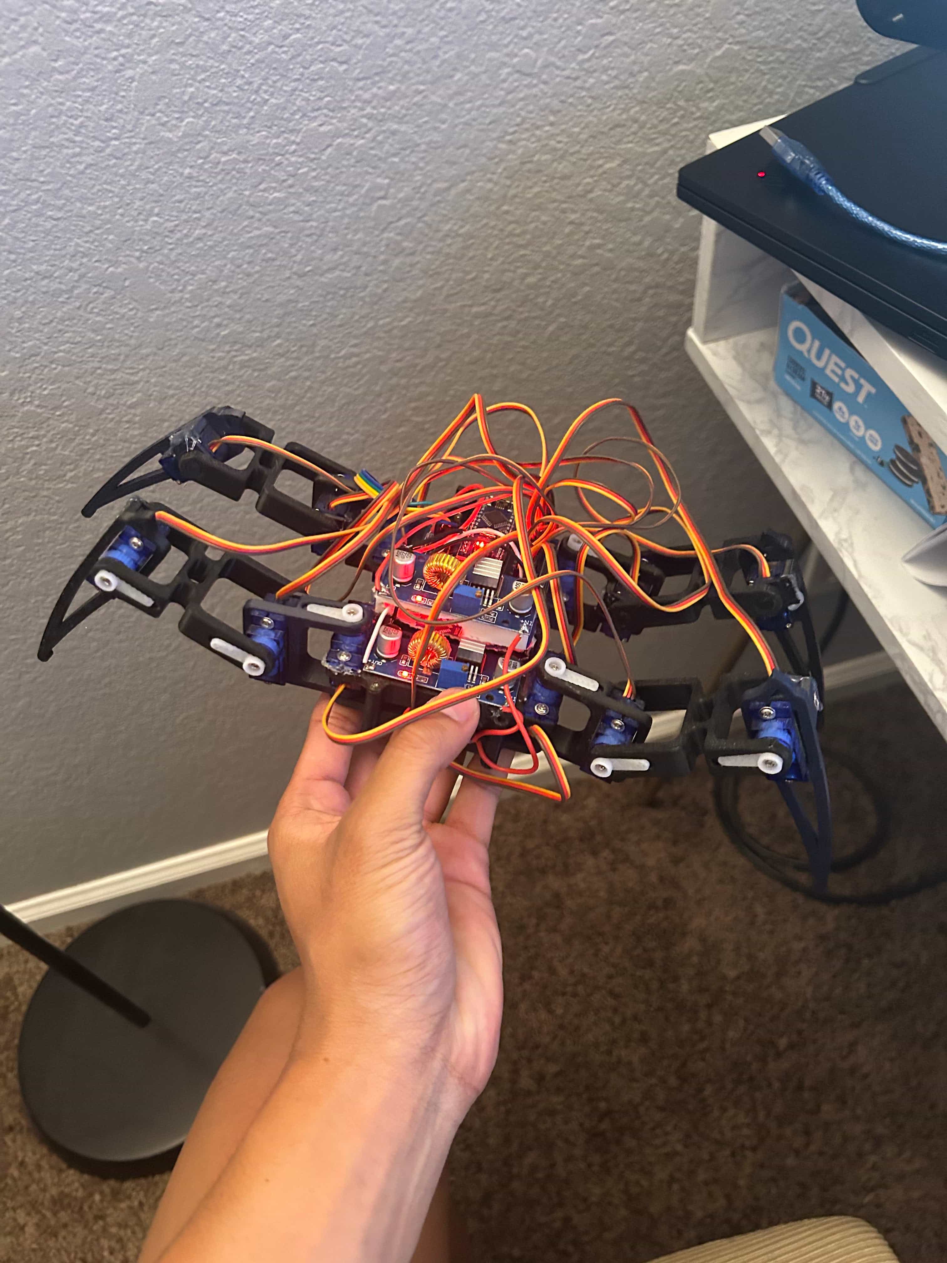 Spider-Bot quadruped robot